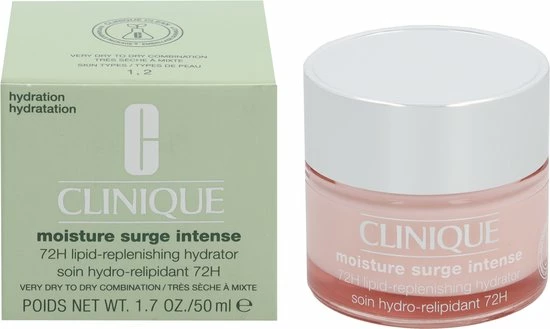 Clinique Moisture Surge Intense 72H Lipid-Replenishing Hydrator - Dagrème - 50 Ml 5 Clinique Moisture Surge Intense 72H Lipid-Replenishing Hydrator - Dagrème - 50 Ml - Afbeelding 5
