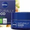NIVEA Naturally Good Nachtcrème - 50 Ml - Met Bio Arganolie -Maybelline-winkel 550x331