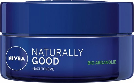 NIVEA Naturally Good Nachtcrème - 50 Ml - Met Bio Arganolie 7 NIVEA Naturally Good Nachtcrème - 50 Ml - Met Bio Arganolie - Afbeelding 7