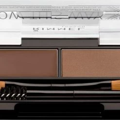 Rimmel London Brow This Way Eyebrow Kit - 002 Brown - Wenkbrauwpoeder -Maybelline-winkel 550x357 1