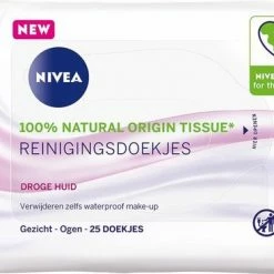 NIVEA Verzachtende Reinigingsdoekjes - 6 X 25 Stuks - Voordeelverpakking -Maybelline-winkel 550x367 2