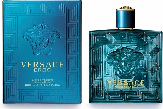 Versace Eros 200 Ml - Eau De Toilette - Herenparfum 1 Versace Eros 200 Ml - Eau De Toilette - Herenparfum