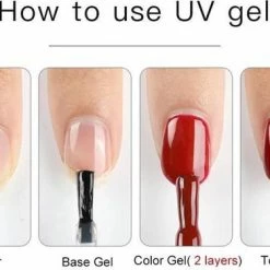 Rosalind - Base & Top Coat Nagellak Set - Gel Nagellak - UV Gellak Set - Topcoat - Basecoat -Maybelline-winkel 550x375 3