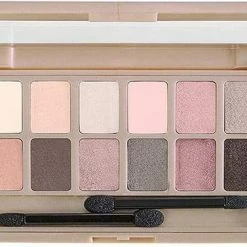 Maybelline The Blushed Nudes OogschaduwPalette - 12 Roze Nude Tinten -Maybelline-winkel 550x377