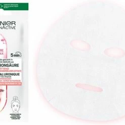 Garnier SkinActive Ampul Sheet Mask Met Watermeloen & Hyaluronzuur - 5 Stuks -Maybelline-winkel 550x383