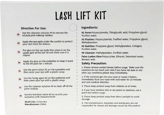 Iconsign Upgraded Wimper Lifting Set - Uitgebreide Versie - Lash Lift Set 25-delig 8 Iconsign Upgraded Wimper Lifting Set - Uitgebreide Versie - Lash Lift Set 25-delig - Afbeelding 8