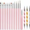 Evvie 20 Delige Nail Art Set - 15 Nailart Penselen En 5 Dotting Tools - Roze 23 Evvie 20 Delige Nail Art Set - 15 Nailart Penselen En 5 Dotting Tools - Roze -Maybelline-winkel 550x398