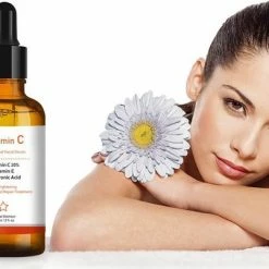 SIMIA? Simia - Original Vitamine C Serum - Met Vitamine E & Hyaluronzuur - Gezichtsserum - Collageen - Anti Rimpel - Anti Acne - Tegen Pigmentvlekken - 60ml -Maybelline-winkel 550x402 15