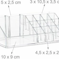 Relaxdays Make-up Organizer - Tweedelig - Cosmetica Opbergdoos - Transparant 21 Relaxdays Make-up Organizer - Tweedelig - Cosmetica Opbergdoos - Transparant -Maybelline-winkel 550x409 2