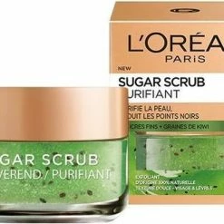 L?Or?al Paris L'Or Al Paris Sugar Scrub Kiwi Gezichtsscrub - Zuiverend En Verzorgend -Maybelline-winkel 550x411