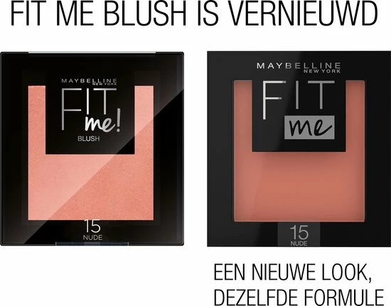 Maybelline Fit Me Blush - 50 Wine - Natuurlijk Ogende Rouge - 4,5 Gr 3 Maybelline Fit Me Blush - 50 Wine - Natuurlijk Ogende Rouge - 4,5 Gr - Afbeelding 3