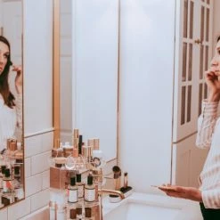 The Tranquil Abode Tranquil Abode Make Up Organizer Transparant - 360 Graden Roterende Displaystandaard - Sieradendoos - Makeup & Nagellak Organizer - Make Up Koffer - Acryl -Maybelline-winkel 550x440 2