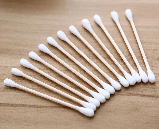 Merkloos Wattenstaafjes Hout - Bamboe - 4 X 100 Stuks 13 Merkloos Wattenstaafjes Hout - Bamboe - 4 X 100 Stuks - Afbeelding 13