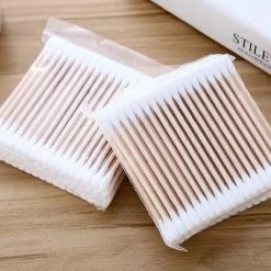 Merkloos Wattenstaafjes Hout - Bamboe - 4 X 100 Stuks 15 Merkloos Wattenstaafjes Hout - Bamboe - 4 X 100 Stuks -Maybelline-winkel 550x457 10