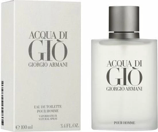 Giorgio Armani Acqua Di Gio 100 Ml - Eau De Toilette - Herenparfum 10 Giorgio Armani Acqua Di Gio 100 Ml - Eau De Toilette - Herenparfum - Afbeelding 10