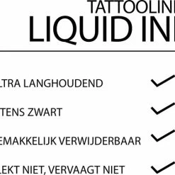 Maybelline New York Tattoo Studio Tattoo Liner - Liquid Ink - 710 Inked Black Zwart - Ultra Langhoudende Liquid Eyeliner -Maybelline-winkel 550x461 3