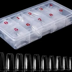 Royala Nagel Tips - French Full Cover - Kunstnagel Set - NepNagel Tips - 500 Stuks 10 Maten In Handige Tipbox - Transparant/ Clear/ Helder - Acryl En Gel In Tipbox -Maybelline-winkel 550x464 2