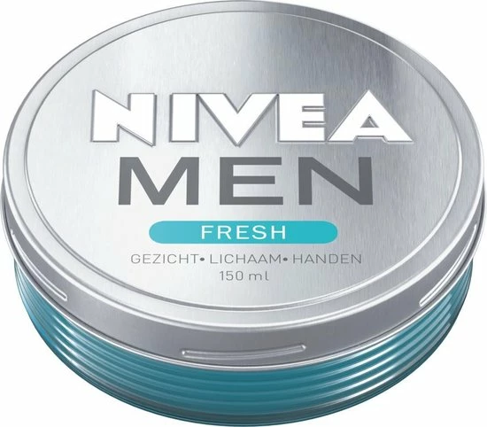NIVEA MEN FRESH Hydratatie Van Gezicht, Lichaam En Handen -150ml 1 NIVEA MEN FRESH Hydratatie Van Gezicht, Lichaam En Handen -150ml