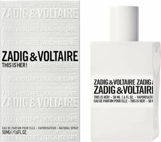 Zadig & Voltaire This Is Her! 50 Ml - Eau De Parfum - Damesparfum 2 Zadig & Voltaire This Is Her! 50 Ml - Eau De Parfum - Damesparfum - Afbeelding 2