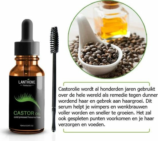 Lanthome Wimperserum - Met Castor Olie 6 Lanthome Wimperserum - Met Castor Olie - Afbeelding 6