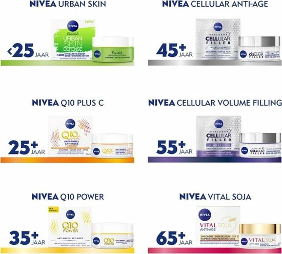 NIVEA Q10POWER Anti-Rimpel - 50 Ml - Nachtcr Me 5 NIVEA Q10POWER Anti-Rimpel - 50 Ml - Nachtcr Me - Afbeelding 5