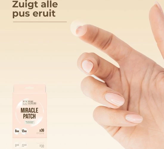 Pure Luxure Pimple Patch 144 ST - Acne Patch - Acne - Acne Pleister - Pimple Patches - Puisten Verwijderaar 6 Pure Luxure Pimple Patch 144 ST - Acne Patch - Acne - Acne Pleister - Pimple Patches - Puisten Verwijderaar - Afbeelding 6