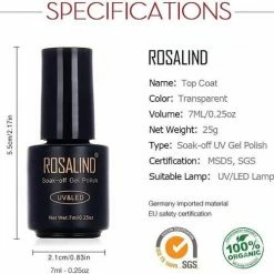 Rosalind - Base & Top Coat Nagellak Set - Gel Nagellak - UV Gellak Set - Topcoat - Basecoat -Maybelline-winkel 550x500 9