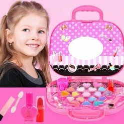 SEZGoods Make Up Koffer 25 Delig - Roze - Make Up Koffer Met Inhoud - Make Up Koffer Meisjes - Make Up Koffer Kinderen - Make Up Set Voor Meisjes -Maybelline-winkel 550x503 4