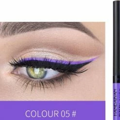Handaiyan Liquid Eyeliner – 12 Verschillende Kleuren - Make Up – Set - Kleur - Cadeau - Kleuren - Waterproof & Langhoudend -Maybelline-winkel 550x511 3