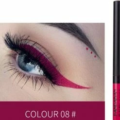 Handaiyan Liquid Eyeliner – 12 Verschillende Kleuren - Make Up – Set - Kleur - Cadeau - Kleuren - Waterproof & Langhoudend -Maybelline-winkel 550x512 6