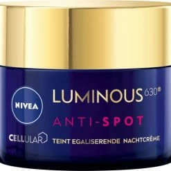 NIVEA Cellular LUMINOUS630 ANTI-SPOT Teint Egaliserende Nachtcr Me - 50 Ml