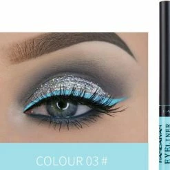 Handaiyan Liquid Eyeliner – 12 Verschillende Kleuren - Make Up – Set - Kleur - Cadeau - Kleuren - Waterproof & Langhoudend -Maybelline-winkel 550x516 3