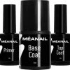 MEANAIL?PARIS M Anail Gellak Starterspakket - Primer 15ml - Base Coat 10ml - Top Coat 15ml - Voor Led Lamp - Gel Nagellak -Maybelline-winkel 550x522 1