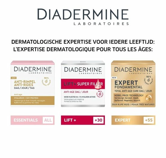 Diadermine Anti-rimpel Dubbele Werking Dagcreme 50ml 7 Diadermine Anti-rimpel Dubbele Werking Dagcreme 50ml - Afbeelding 7