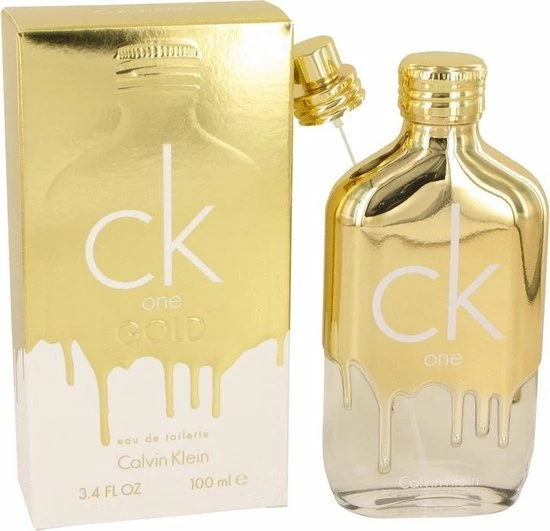 Calvin Klein CK One Gold 100 Ml - Eau De Toilette - Unisex 10 Calvin Klein CK One Gold 100 Ml - Eau De Toilette - Unisex - Afbeelding 10