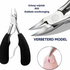 Medies - Nageltang Voor Harde Teennagels | Nagelknipper Teennagels | Nageltang Voor Ingegroeide Teennagel | Nageltang Kalknagels | Nageltang Voor Teennagels | Nagelknipper Voeten | Nageltang Voor Pedicure | Nageltang - Knipveer Systeem