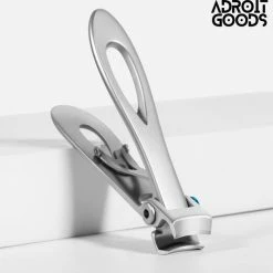 AdroitGoods Nagelknipper Set - Nageltang - Nagelschaar - Kalknagels - Teennagel - Pedicure - Incl. Nagelvijl - Grijs 18 AdroitGoods Nagelknipper Set - Nageltang - Nagelschaar - Kalknagels - Teennagel - Pedicure - Incl. Nagelvijl - Grijs -Maybelline-winkel 550x533 4