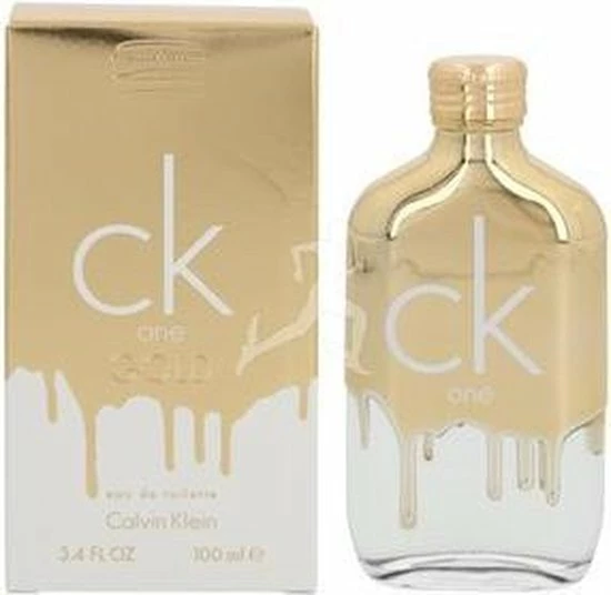 Calvin Klein CK One Gold 100 Ml - Eau De Toilette - Unisex 18 Calvin Klein CK One Gold 100 Ml - Eau De Toilette - Unisex - Afbeelding 18