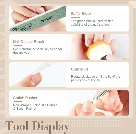 Royala Gellak M Starterspakket + Inclusief UV Lamp + Met 20 Verschillende Gellak Kleuren - Gellak Lamp – Gellac Set - Alle Benodigdheden In Eén - Uitgebreid Pakket - Gel Nagelset - Gel Nagels Set 16 Royala Gellak M Starterspakket + Inclusief UV Lamp + Met 20 Verschillende Gellak Kleuren - Gellak Lamp – Gellac Set - Alle Benodigdheden In Eén - Uitgebreid Pakket - Gel Nagelset - Gel Nagels Set - Afbeelding 16