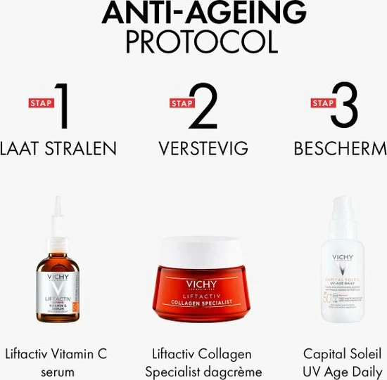 Vichy Liftactiv Collagen Specialist - Dagcrème - Anti-rimpel - 50 Ml 8 Vichy Liftactiv Collagen Specialist - Dagcrème - Anti-rimpel - 50 Ml - Afbeelding 8