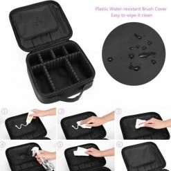 Confibel Cosmetica Koffer - Make-up Koffer Met Verstelbare Vakken - Visagie En Nagelstyliste Beauty Koffer - 26x23x9CM 25 Confibel Cosmetica Koffer - Make-up Koffer Met Verstelbare Vakken - Visagie En Nagelstyliste Beauty Koffer - 26x23x9CM -Maybelline-winkel 550x541 7