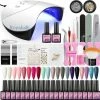 Royala Gellak M Starterspakket + Inclusief UV Lamp + Met 20 Verschillende Gellak Kleuren - Gellak Lamp – Gellac Set - Alle Benodigdheden In Eén - Uitgebreid Pakket - Gel Nagelset - Gel Nagels Set -Maybelline-winkel 550x543 12