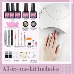 Royala Gellak M Starterspakket + Inclusief UV Lamp + Met 20 Verschillende Gellak Kleuren - Gellak Lamp – Gellac Set - Alle Benodigdheden In Eén - Uitgebreid Pakket - Gel Nagelset - Gel Nagels Set 28 Royala Gellak M Starterspakket + Inclusief UV Lamp + Met 20 Verschillende Gellak Kleuren - Gellak Lamp – Gellac Set - Alle Benodigdheden In Eén - Uitgebreid Pakket - Gel Nagelset - Gel Nagels Set -Maybelline-winkel 550x544 17