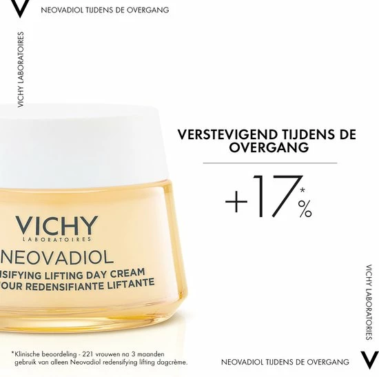 Vichy Neovadiol - Verstevigende, Liftende Anti-aging Dagcr Me - Voor Droge Huid Tijdens De Overgang - 50ml 6 Vichy Neovadiol - Verstevigende, Liftende Anti-aging Dagcr Me - Voor Droge Huid Tijdens De Overgang - 50ml - Afbeelding 6