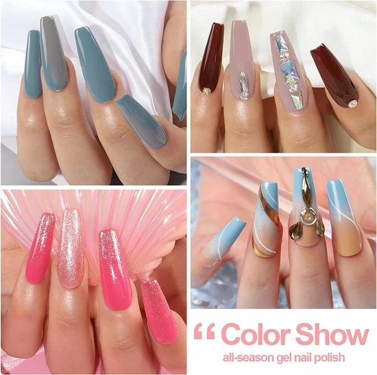 Royala Gellak M Starterspakket + Inclusief UV Lamp + Met 20 Verschillende Gellak Kleuren - Gellak Lamp – Gellac Set - Alle Benodigdheden In Eén - Uitgebreid Pakket - Gel Nagelset - Gel Nagels Set 12 Royala Gellak M Starterspakket + Inclusief UV Lamp + Met 20 Verschillende Gellak Kleuren - Gellak Lamp – Gellac Set - Alle Benodigdheden In Eén - Uitgebreid Pakket - Gel Nagelset - Gel Nagels Set - Afbeelding 12