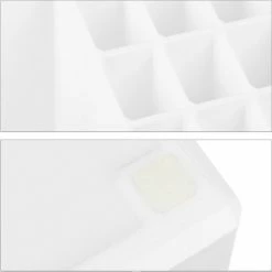 Relaxdays Make-up Organizer - Tweedelig - Cosmetica Opbergdoos - Wit 24 Relaxdays Make-up Organizer - Tweedelig - Cosmetica Opbergdoos - Wit -Maybelline-winkel 550x549 54