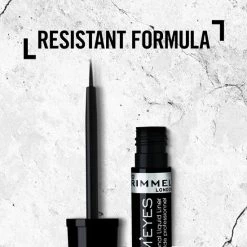 Rimmel London Glam'Eyes Professional Liquid Eyeliner - 001 Black Glamour -Maybelline-winkel 550x550 1070