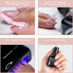 MEANAIL®PARIS Gellak – Méanail - Led Lamp 48w - Gellak Starterspakket - Gel Nagellak - Rood 11 MEANAIL®PARIS Gellak – Méanail - Led Lamp 48w - Gellak Starterspakket - Gel Nagellak - Rood -Maybelline-winkel 550x550 1093