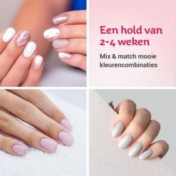 Miss Jules Complete Polygel Kit - Polygel Nagels Starterspakket - 6 Kleuren - Perfecte Combinatie Gellak & Acryl - Incl. UV LED Lamp & Klemmetjes -Maybelline-winkel 550x550 1175
