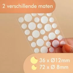 Palm Cosmetics Pimple Patch - Acne Patch - Puisten Verwijderaar - Puisten Pleister - Acne Pleister - Acne Sticker - Puistjes Verwijderen - 108 Stuks -Maybelline-winkel 550x550 1187